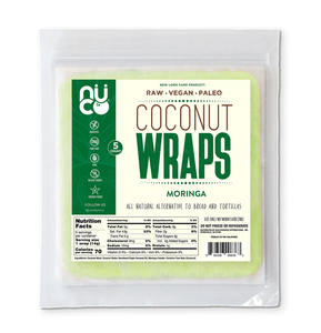 NUCO coconut wraps low raw vegan paleo