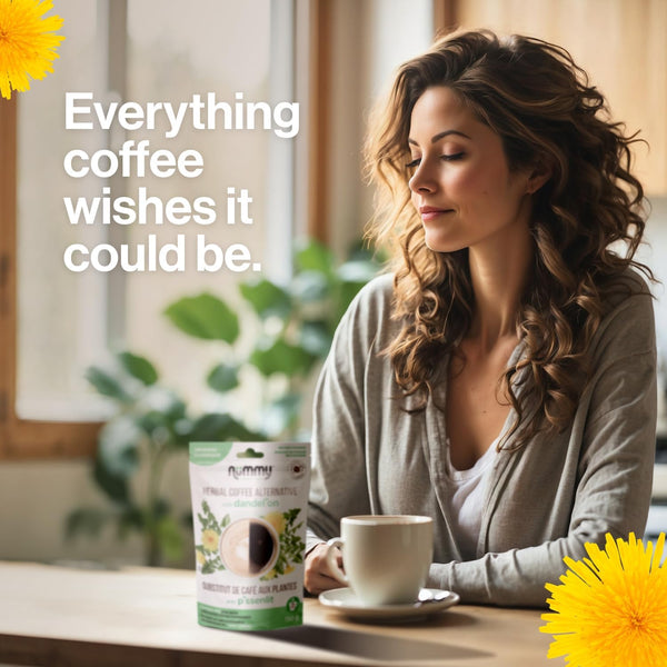 *New - Nummy Creations Coffee Alternative – Caffeine-Free, Instant & Gut-Friendly