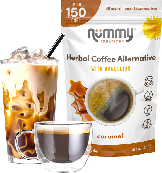 *New - Nummy Creations Coffee Alternative – Caffeine-Free, Instant & Gut-Friendly