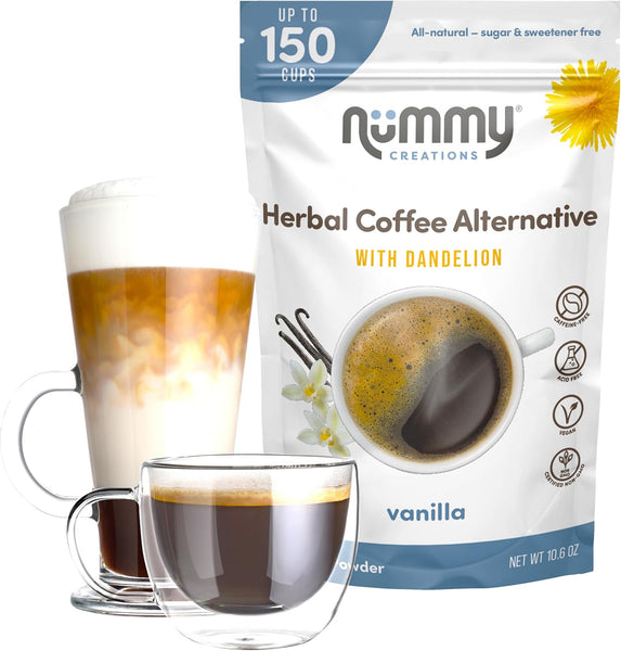*New - Nummy Creations Coffee Alternative – Caffeine-Free, Instant & Gut-Friendly