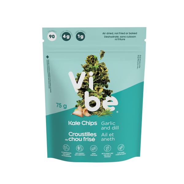 *New - Vibe Kale Chips – Vegan, Gluten-Free & Keto Snack