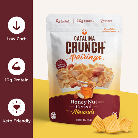 *New - Catalina Crunch Pairings Cereals Honey Nut with Almonds