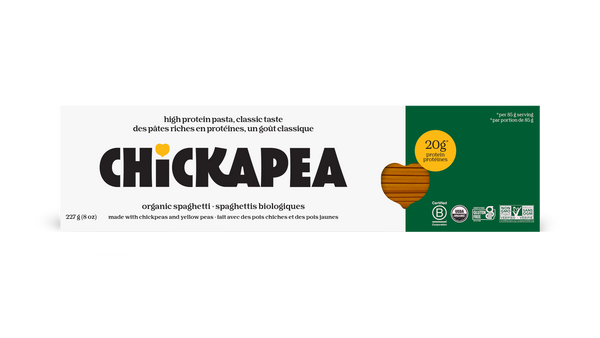 *New - Chickapea Organic Yellow Pea & Chickpea Pastas