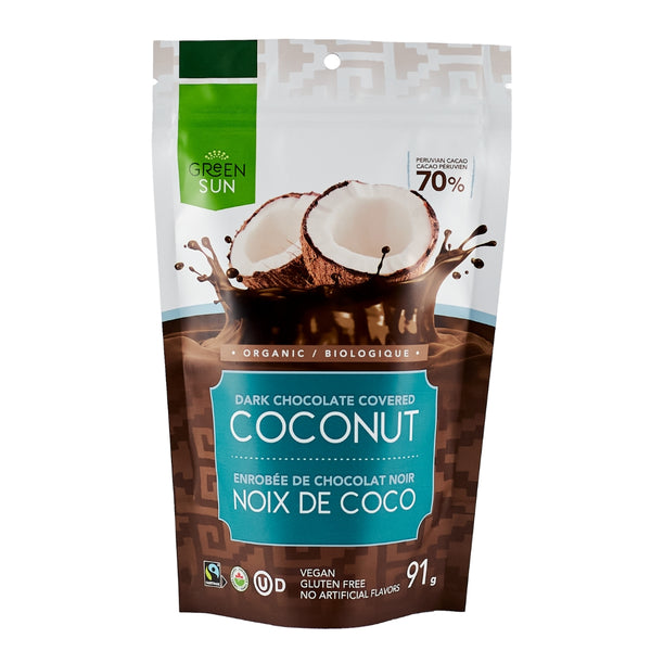 *New - Green Sun Chocolate Covered Fruits & Nuts – Organic, Fair Trade & Vegan Treats