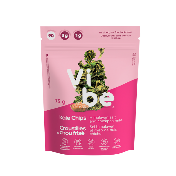 *New - Vibe Kale Chips – Vegan, Gluten-Free & Keto Snack