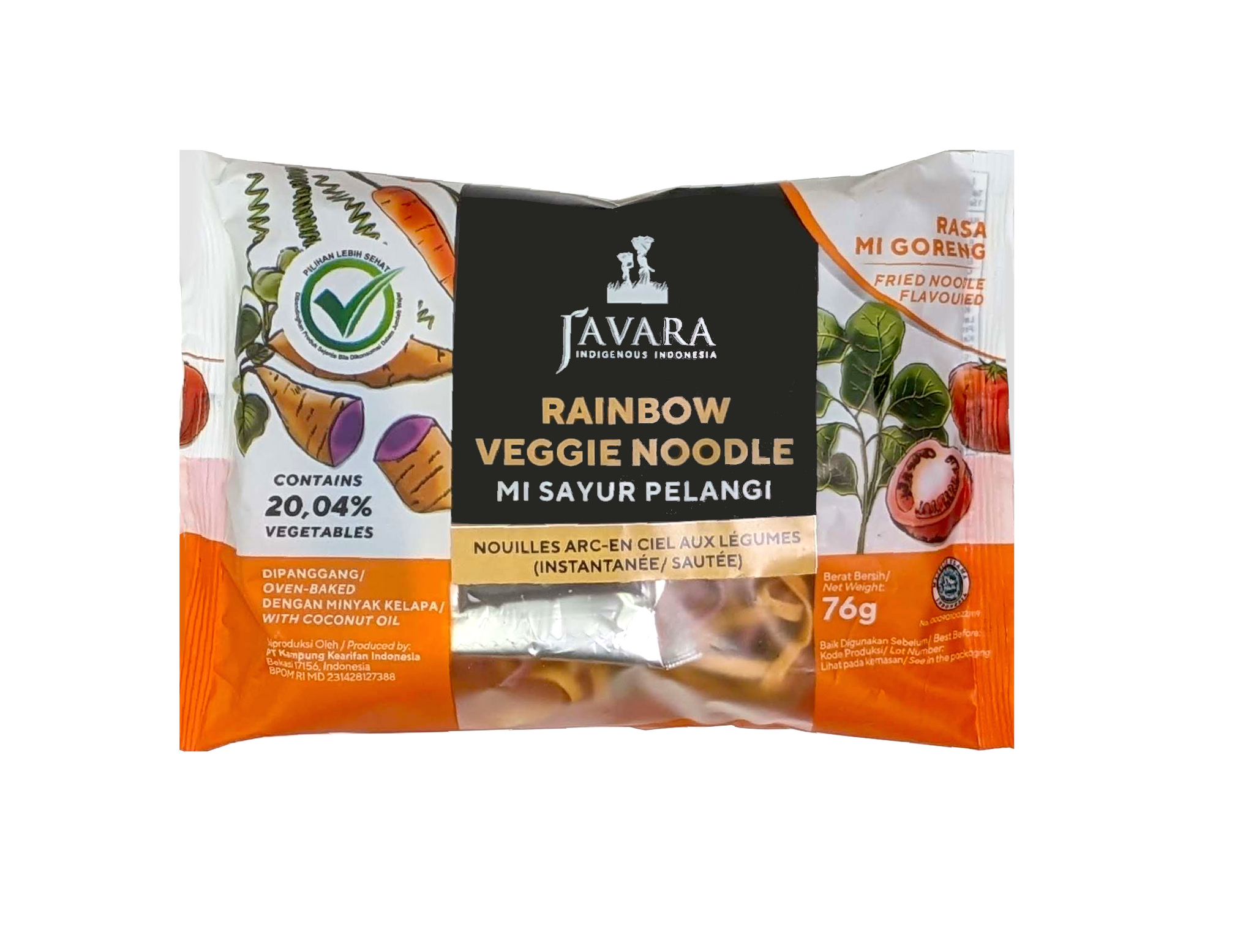 Javara Gourmet Oven-Baked Vegetable Noodles