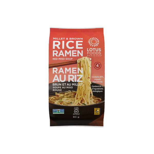 *New - Lotus Foods Rice Ramen with Miso Soup