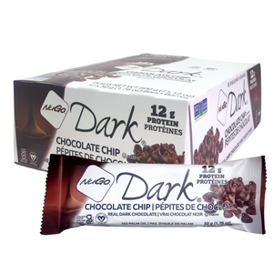 NuGo Nutrition Dark Chocolate Protein Bars (12-Pack)