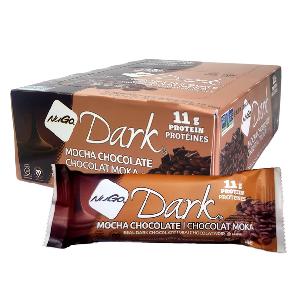 NuGo Nutrition Dark Chocolate Protein Bars (12-Pack)