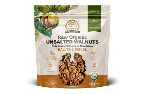 *New - Otelia Premium Organic Raw Unsalted Walnuts