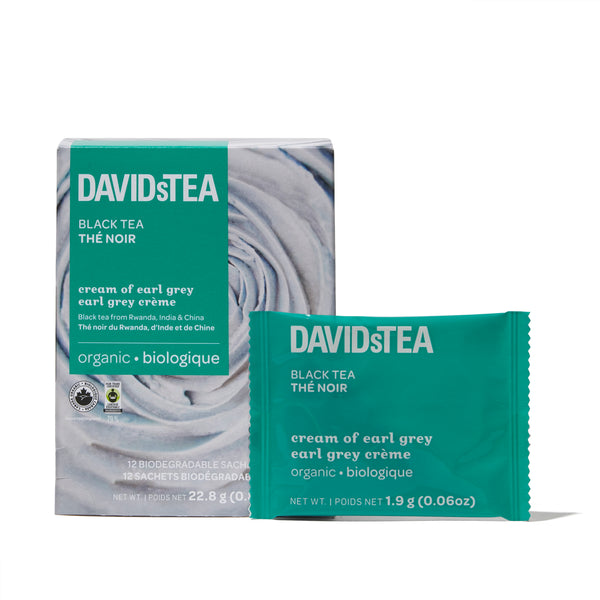 *New - DAVIDsTEA Premium Organic Tea in Biodegradable Sachets