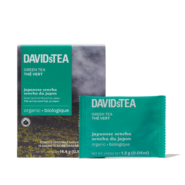 *New - DAVIDsTEA Premium Organic Tea in Biodegradable Sachets