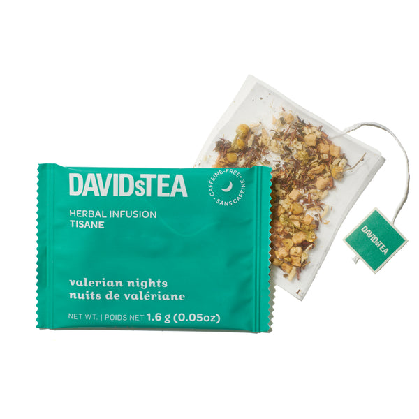 *New - DAVIDsTEA Premium Tea in Biodegradable Sachets