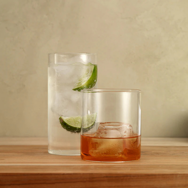 *New - Public Goods Borosilicate Rocks Glasses