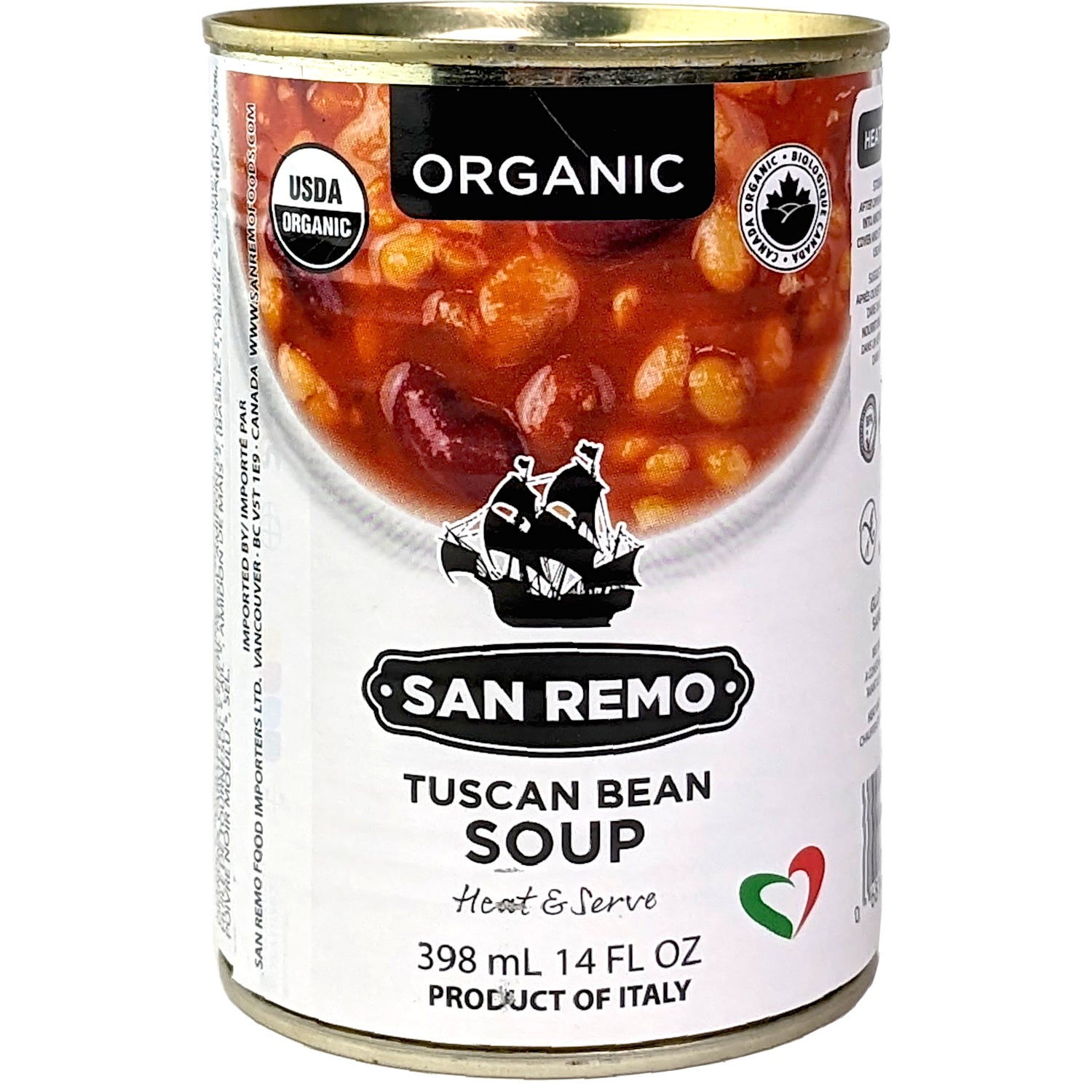 *New - San Remo Organic Heat & Eat Soups