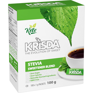Krisda Natural Stevia Sweetener Sachets