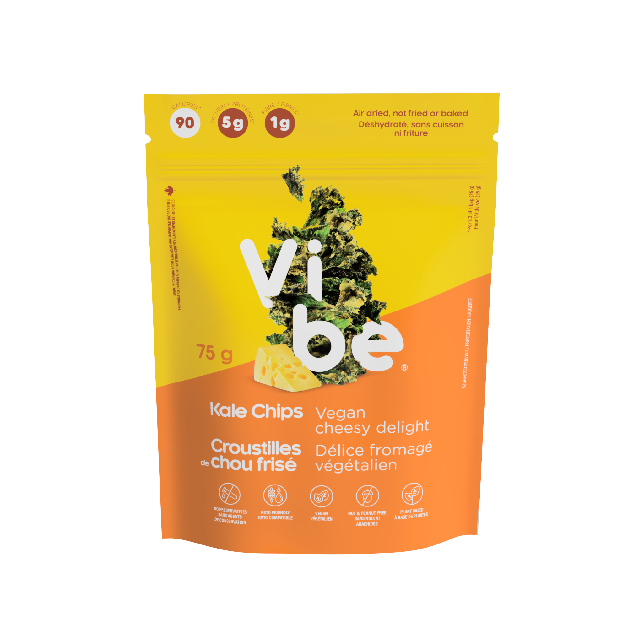 *New - Vibe Kale Chips – Vegan, Gluten-Free & Keto Snack