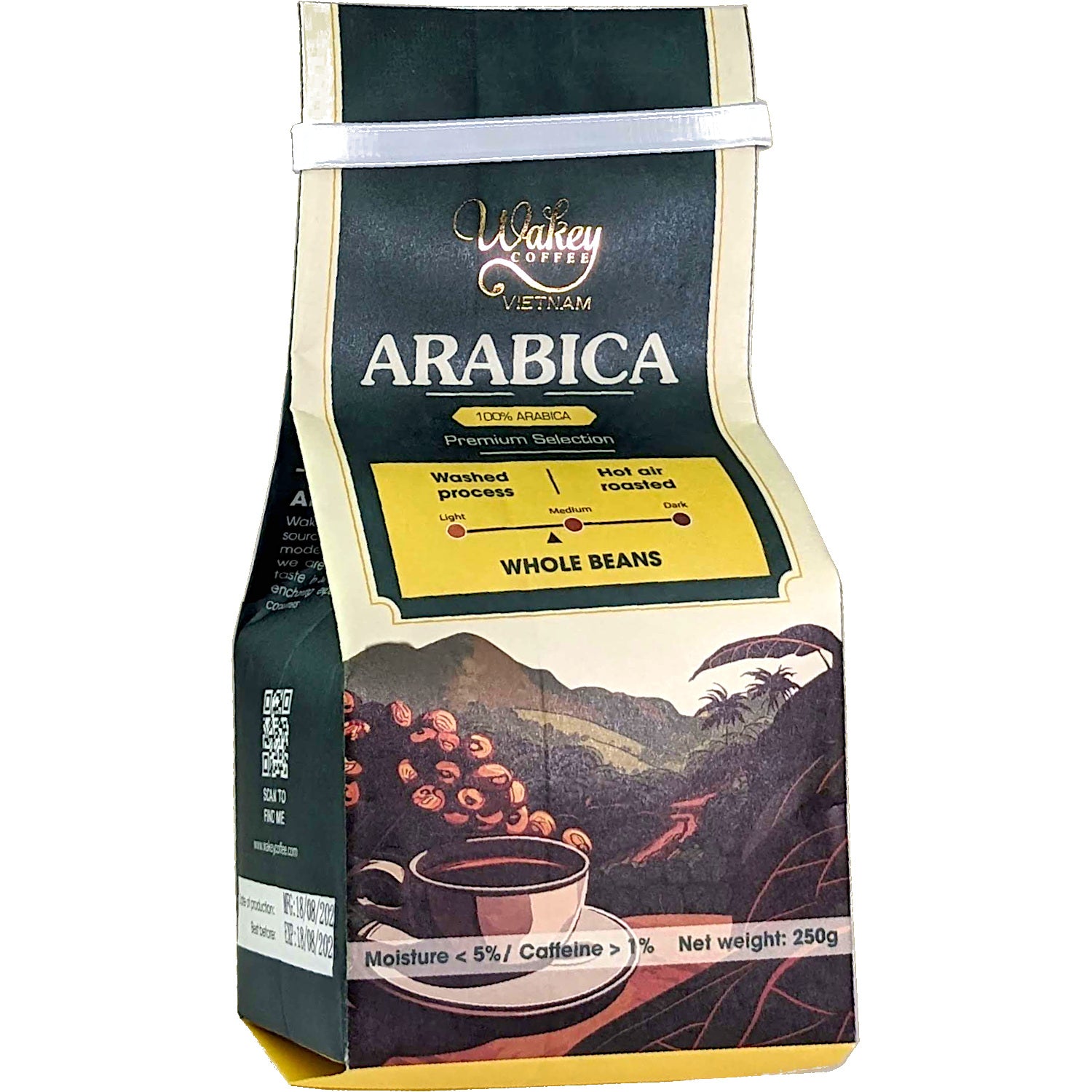 *New - Wakey Coffee 100% Arabica Beans