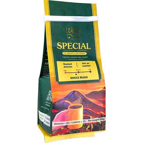 *New - Wakey Coffee 70% Robusta & 30% Arabica Whole Beans