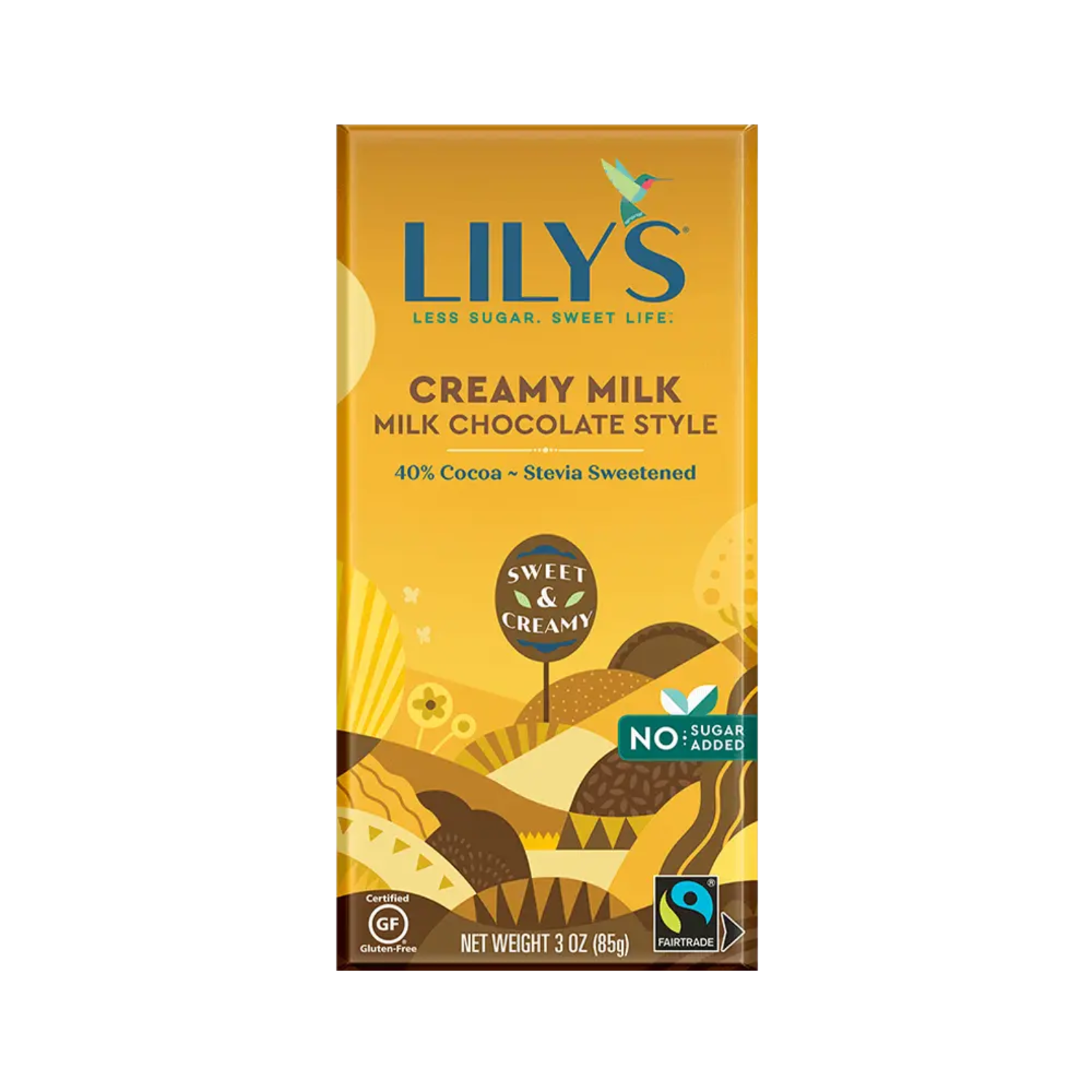 Lily's Sweets - 85g Milk Chocolate Bars
