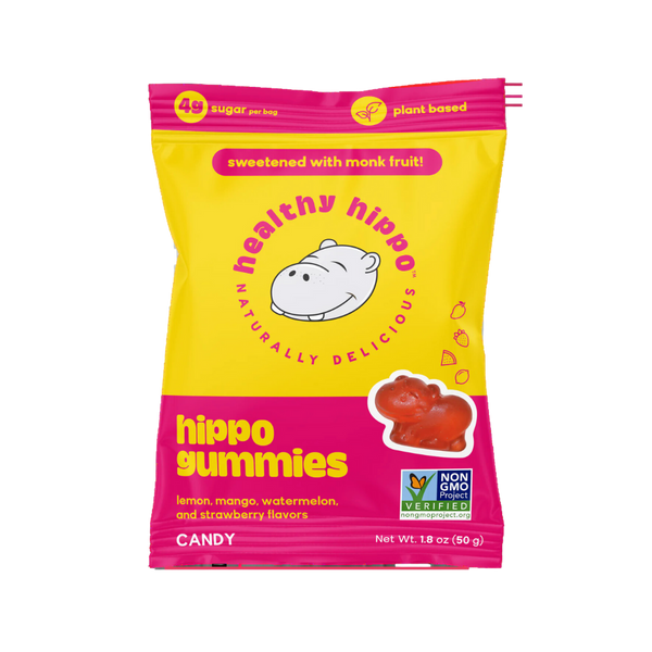 Healthy Hippo Monk Fruit Gummies