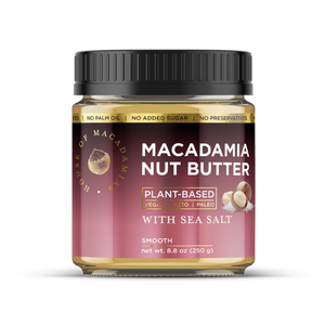 House of Macadamias Macadamia Nut Butter with Sea Salt, 250g