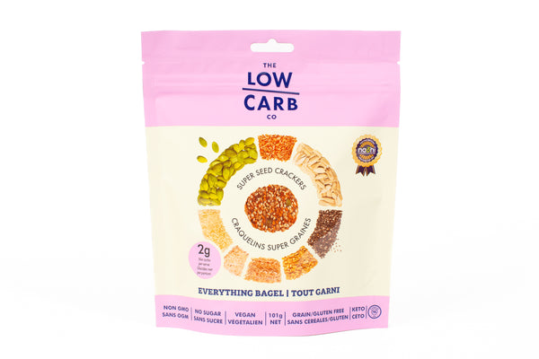 *New The Low Carb Co. Super Seed Crackers – Keto & Grain-Free