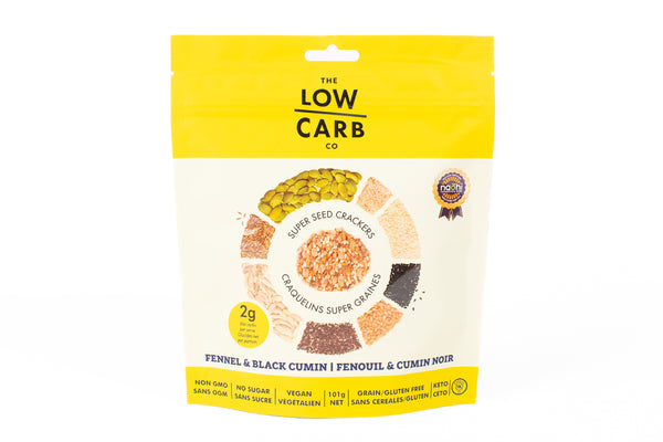 *New The Low Carb Co. Super Seed Crackers – Keto & Grain-Free