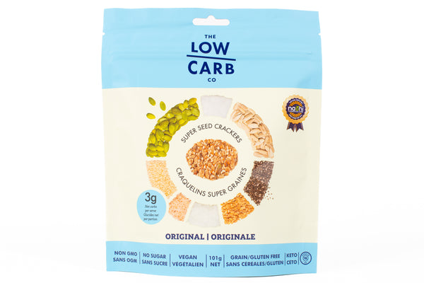 *New The Low Carb Co. Super Seed Crackers – Keto & Grain-Free