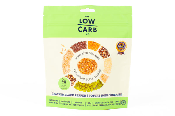 *New The Low Carb Co. Super Seed Crackers – Keto & Grain-Free