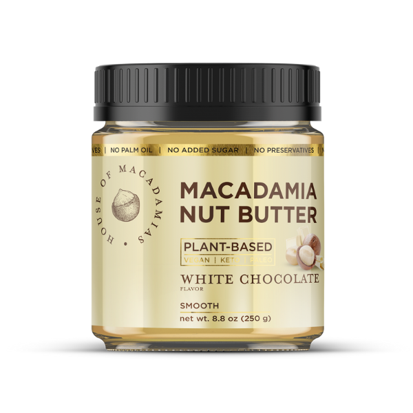House of Macadamias White Chocolate Macadamia Nut Butter, 250g
