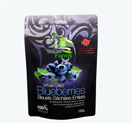 Snow Farms Canadian-Grown Dried Blueberries