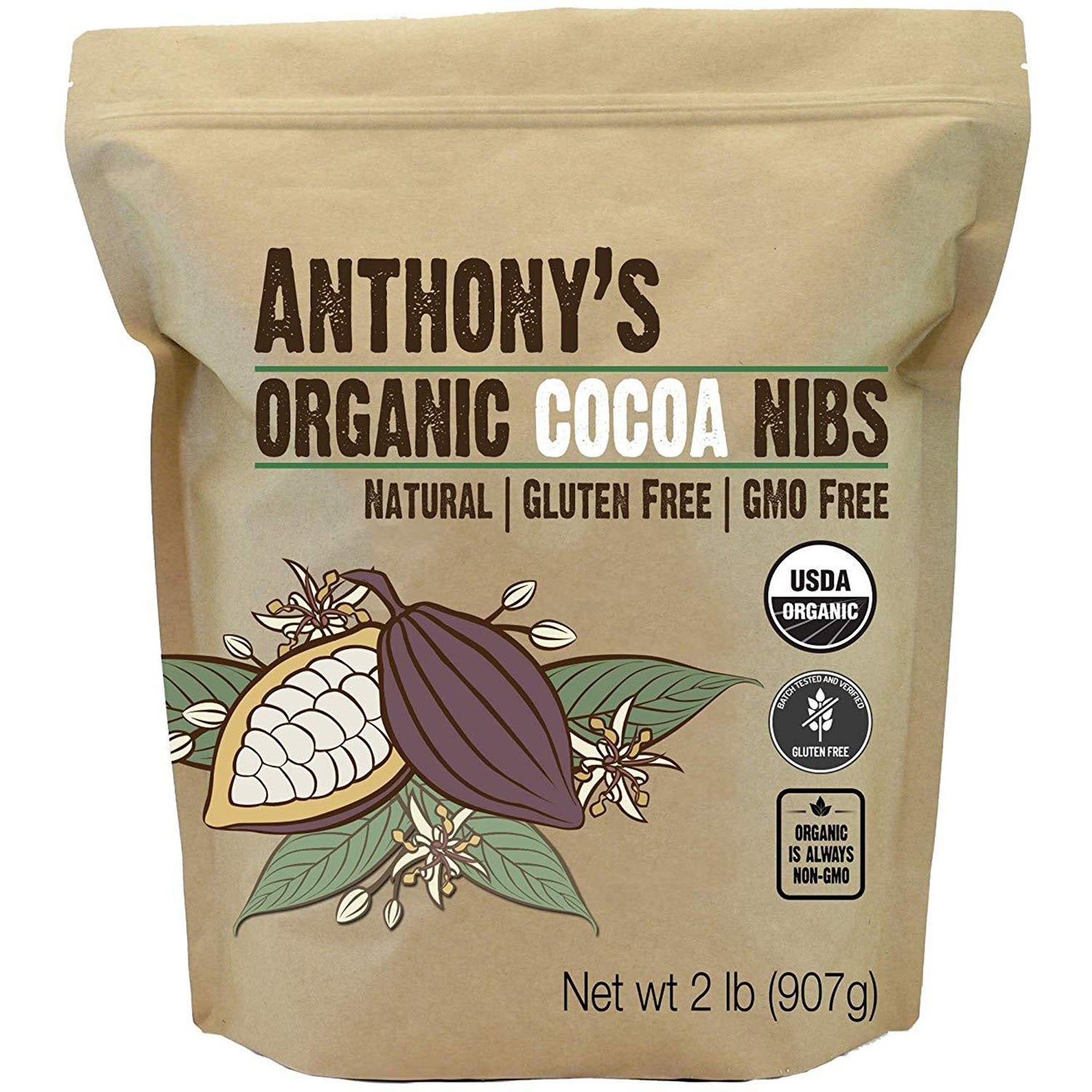 Anthony's Goods Organic Pure Cocoa Nibs