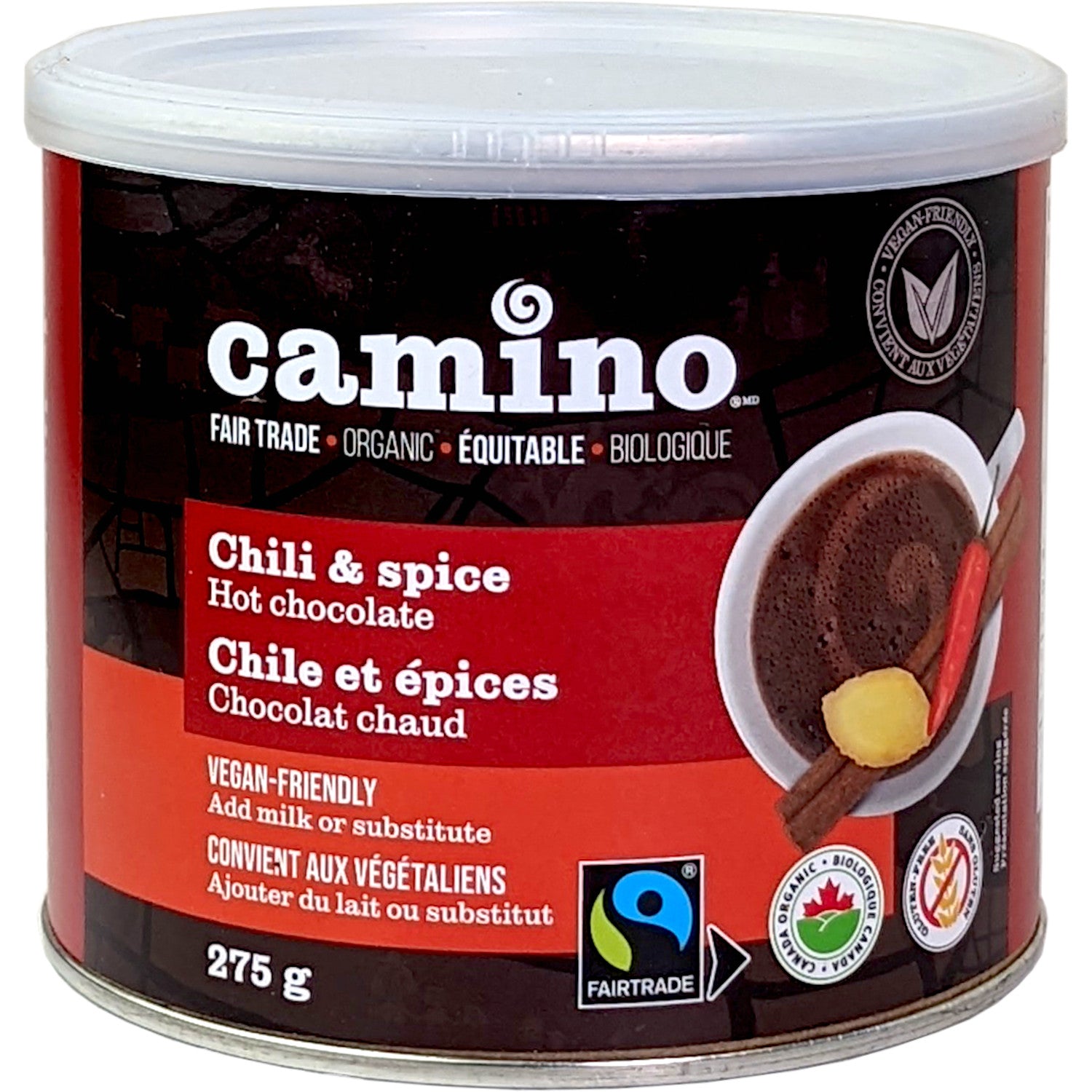 Camino Instant Organic Hot Chocolate Mixes