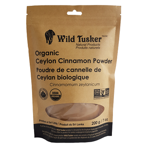 Wild Tusker Large Organic Ceylon Cinnamon - Powder