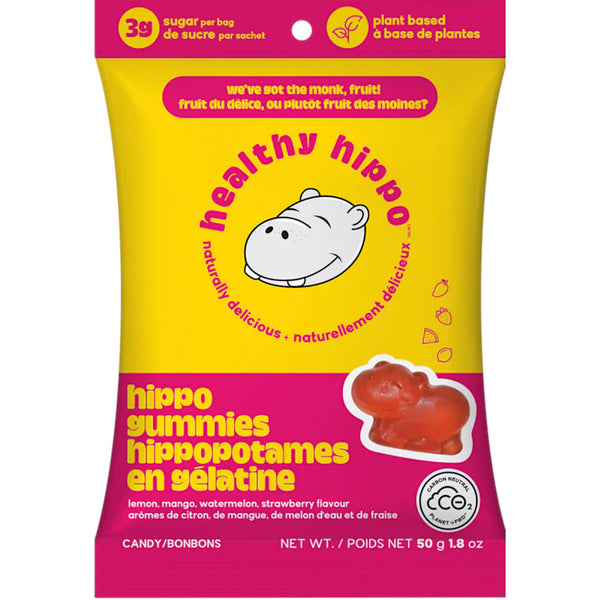 Healthy Hippo Monk Fruit Gummies