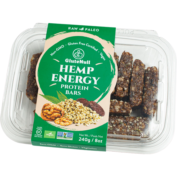 GluteNull Bakery Gluten-Free Raw Vegan Energy Bars