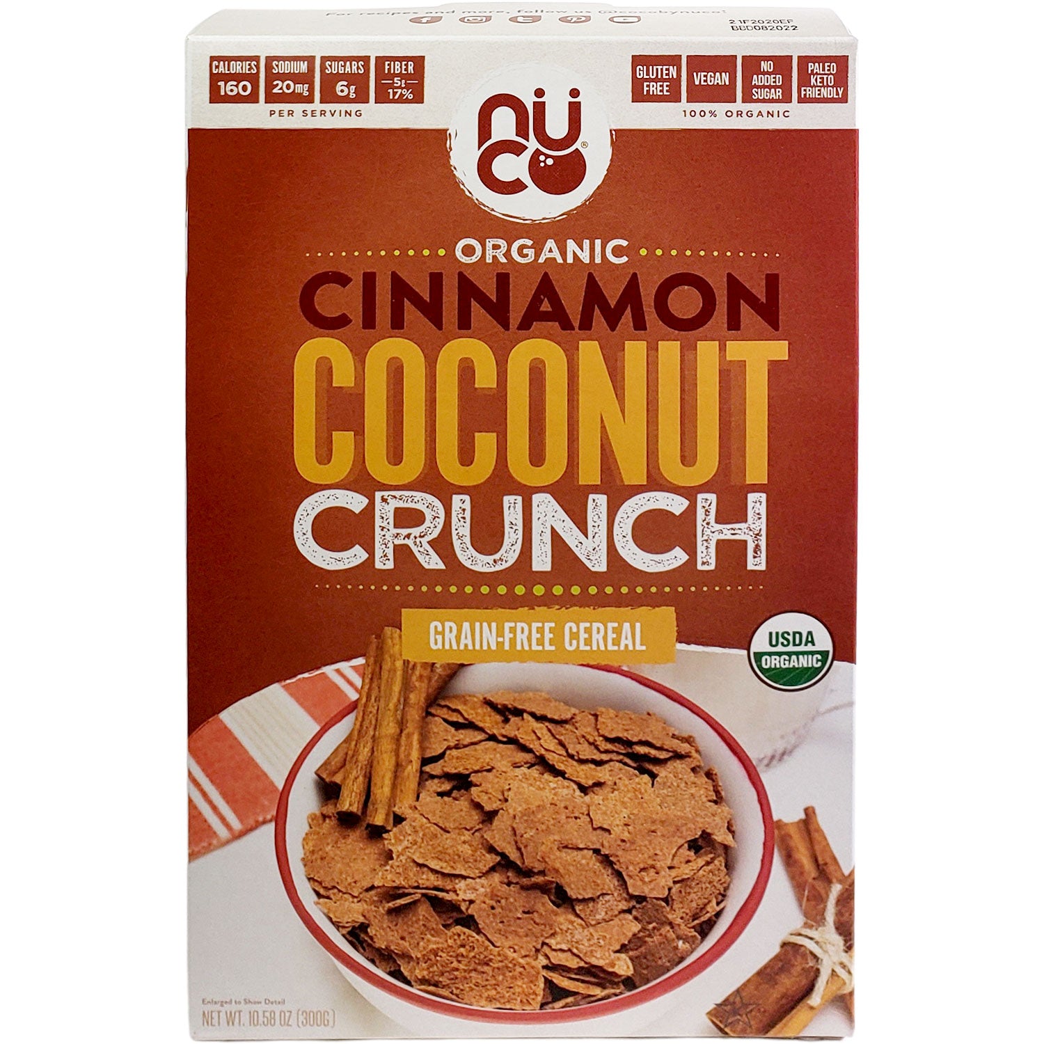 Nuco Coconut Crunch Cereal