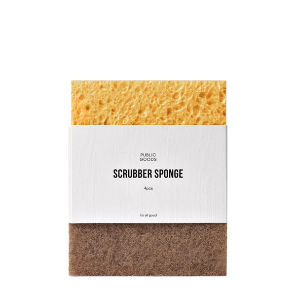 Public Goods Walnut Srubber Sponge