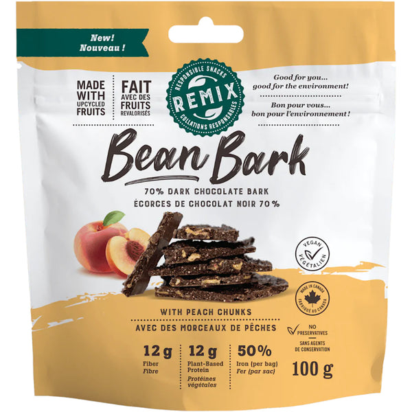 Remix Snacks Bean Bark Dark Chocolate with Fruit Chunks